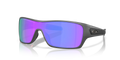 Oakley Turbine Rotor 0009307- Prizm violet polarized Lenses, Matte steel Frame