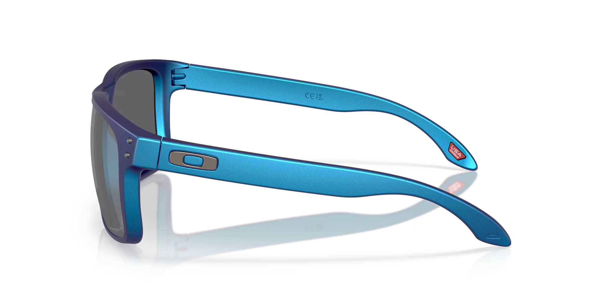 Oakley Holbrook™ XL 0009417 -prizm black polarized Lenses,  matte cyan/blue colorshift Frame
