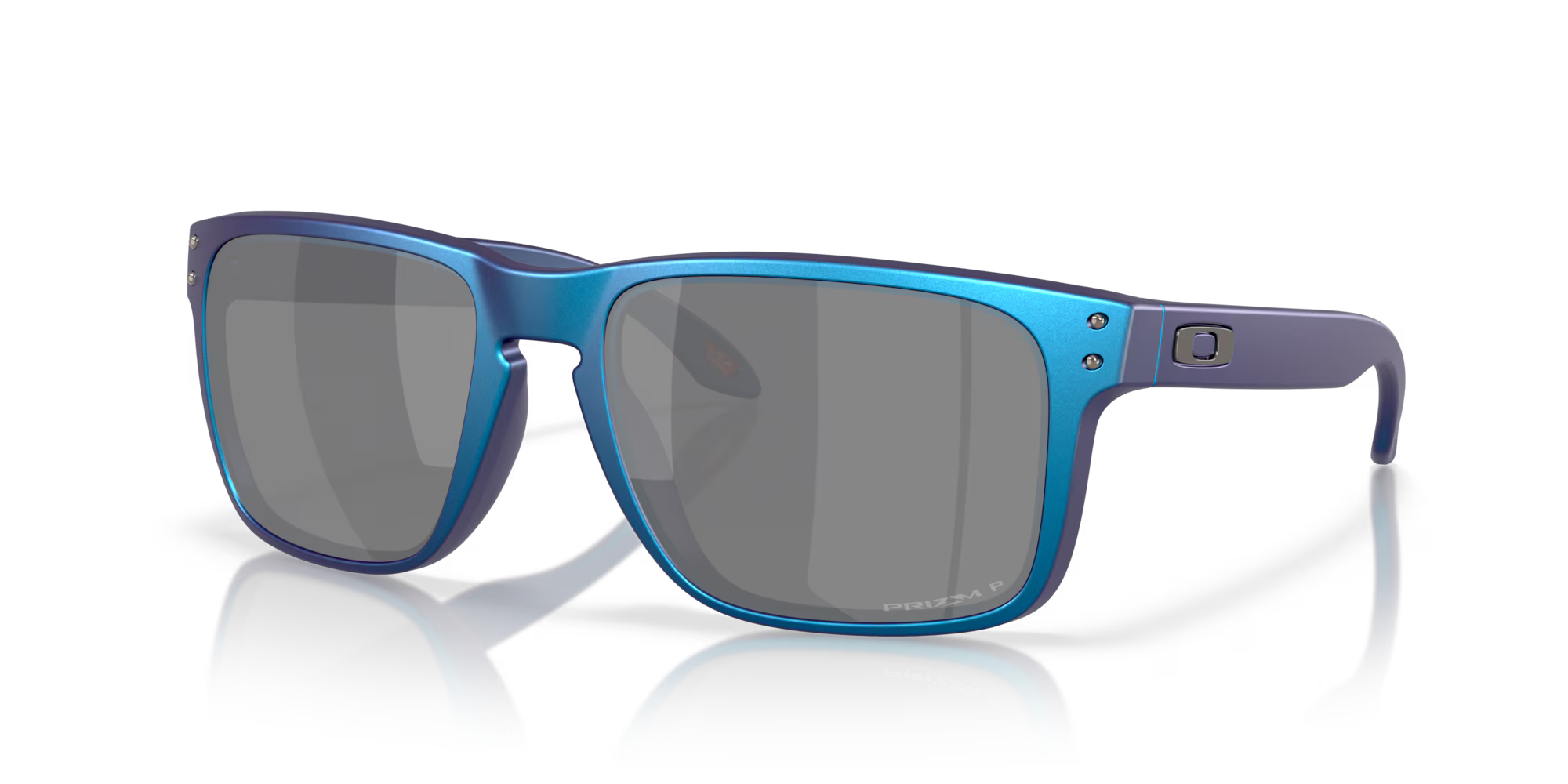 Oakley Holbrook™ XL 0009417 -prizm black polarized Lenses,  matte cyan/blue colorshift Frame