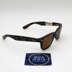 Ray Ban New Wayfarer Classic 0RB2132- Polished Light Havana/Brown