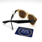 Ray-Ban RB2132 New Wayfarer- Honey / Crystal Brown Polarized Lens (945/57)