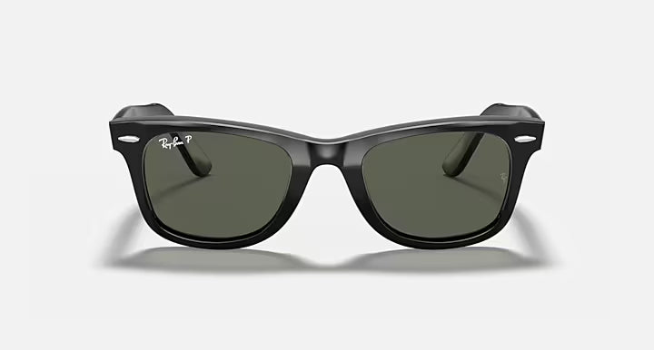 Ray-Bans RB2140 ORIGINAL WAYFARER CLASSIC- Polished Black / Green Polarized