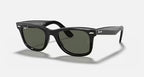 Ray-Bans RB2140 ORIGINAL WAYFARER CLASSIC- Polished Black / Green Polarized