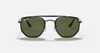 Ray-Ban RB3648 MARSHAL- Polished Black / G-15 Green Polarized