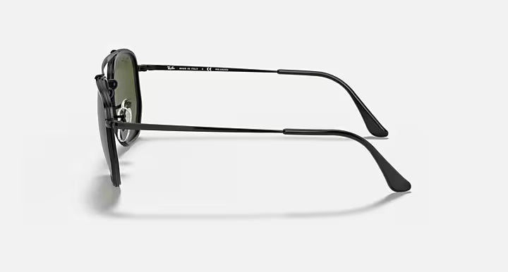 Ray-Ban RB3648 MARSHAL- Polished Black / G-15 Green Polarized