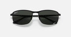 Ray-Ban RB3671- Matte Black/ Dark Grey Polarized