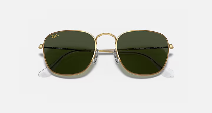 Ray-Ban 0RB3857 Frank- Polished Gold/G-15 Green