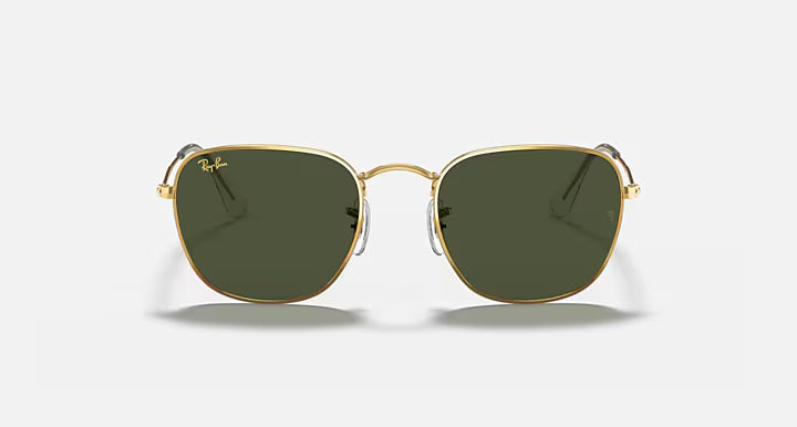 Ray-Ban 0RB3857 Frank- Polished Gold/G-15 Green