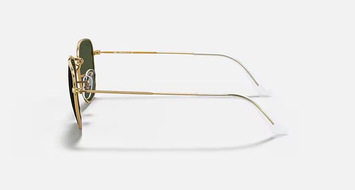Ray-Ban 0RB3857 Frank- Polished Gold/G-15 Green