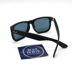 Ray-Ban RB4165 - Justin 622/2V Rubber Black/Blue 55