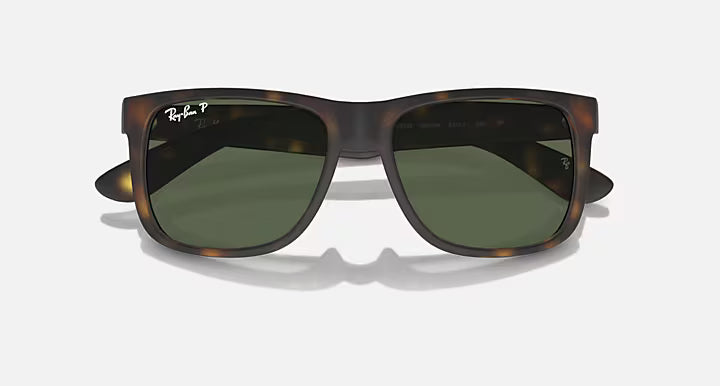 Ray-Ban RB4165 Justin Classic- Matte Havana / Polarized Dark Green