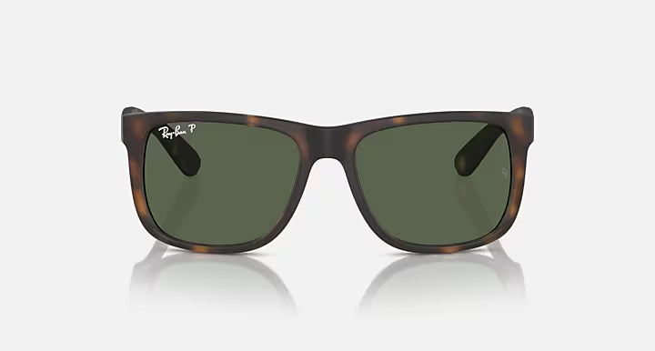 Ray-Ban RB4165 Justin Classic- Matte Havana / Polarized Dark Green