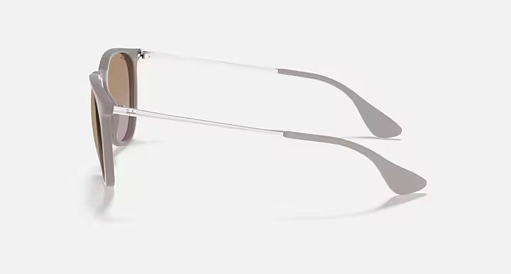 Ray-Ban Erika Classic Sunglasses - Sand Frame - Brown Lenses