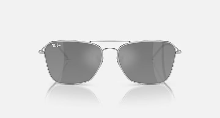 Ray-Ban RBR0102S- Polished Silver / Grey Mirror Silver