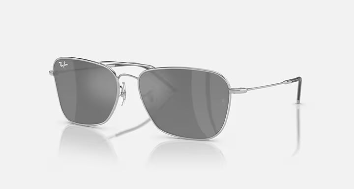 Ray-Ban RBR0102S- Polished Silver / Grey Mirror Silver