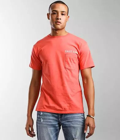 SALT LIFE Paradise Seas T-Shirt- ROYAL BLUE - BeachToBlvd