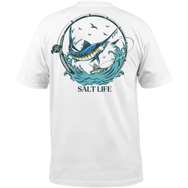 SALT LIFE GETTIN BENT TEE - SLM11102 - BeachToBlvd