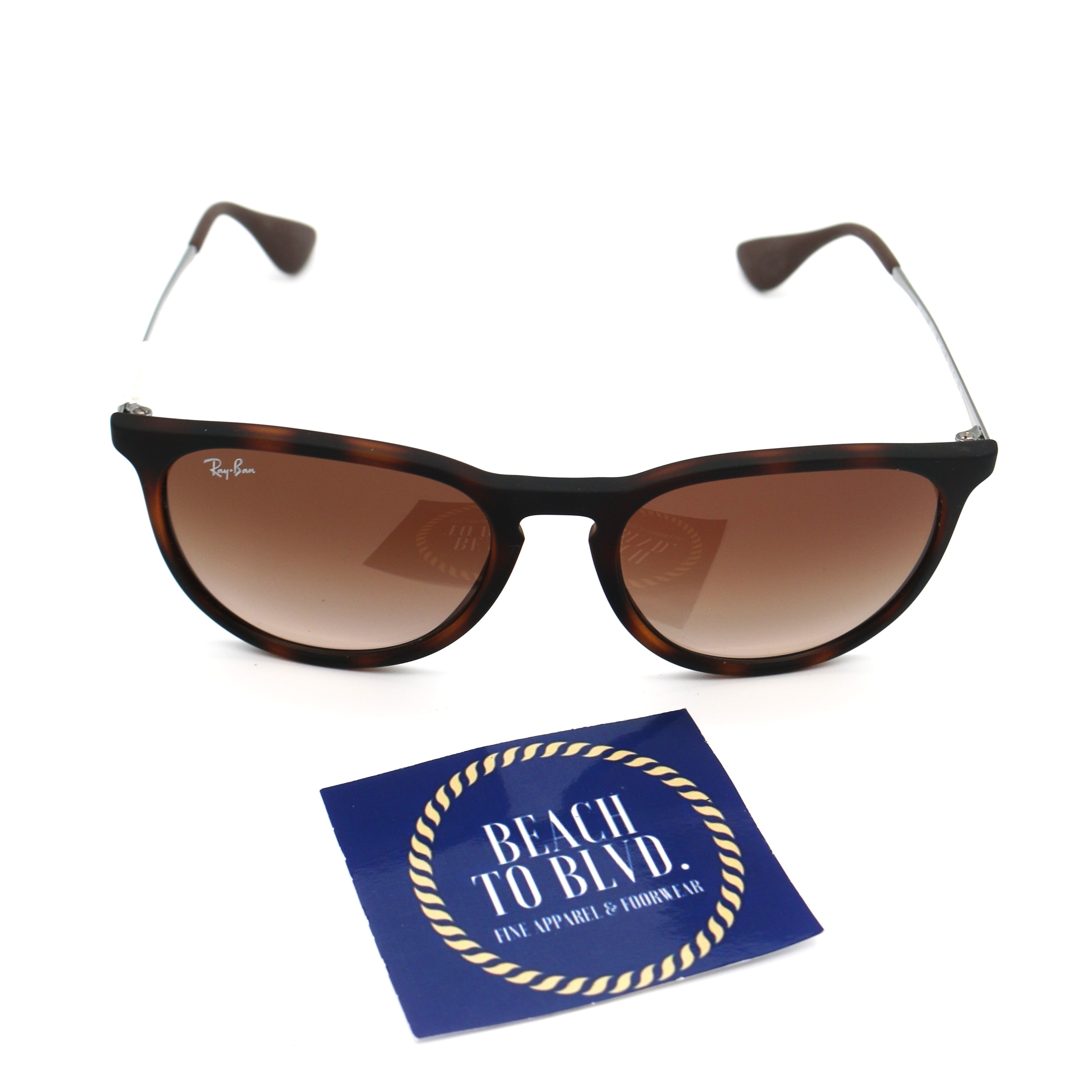 Ray-Ban Erika Matte Havana Sunglasses - 0RB4171 - BeachToBlvd