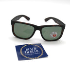 Ray-Ban RB4165 Justin Classic- Matte Havana / Polarized Dark Green