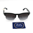 Ray-Ban RB4487 - Polished Black On Transparent / Clear Gradient Grey
