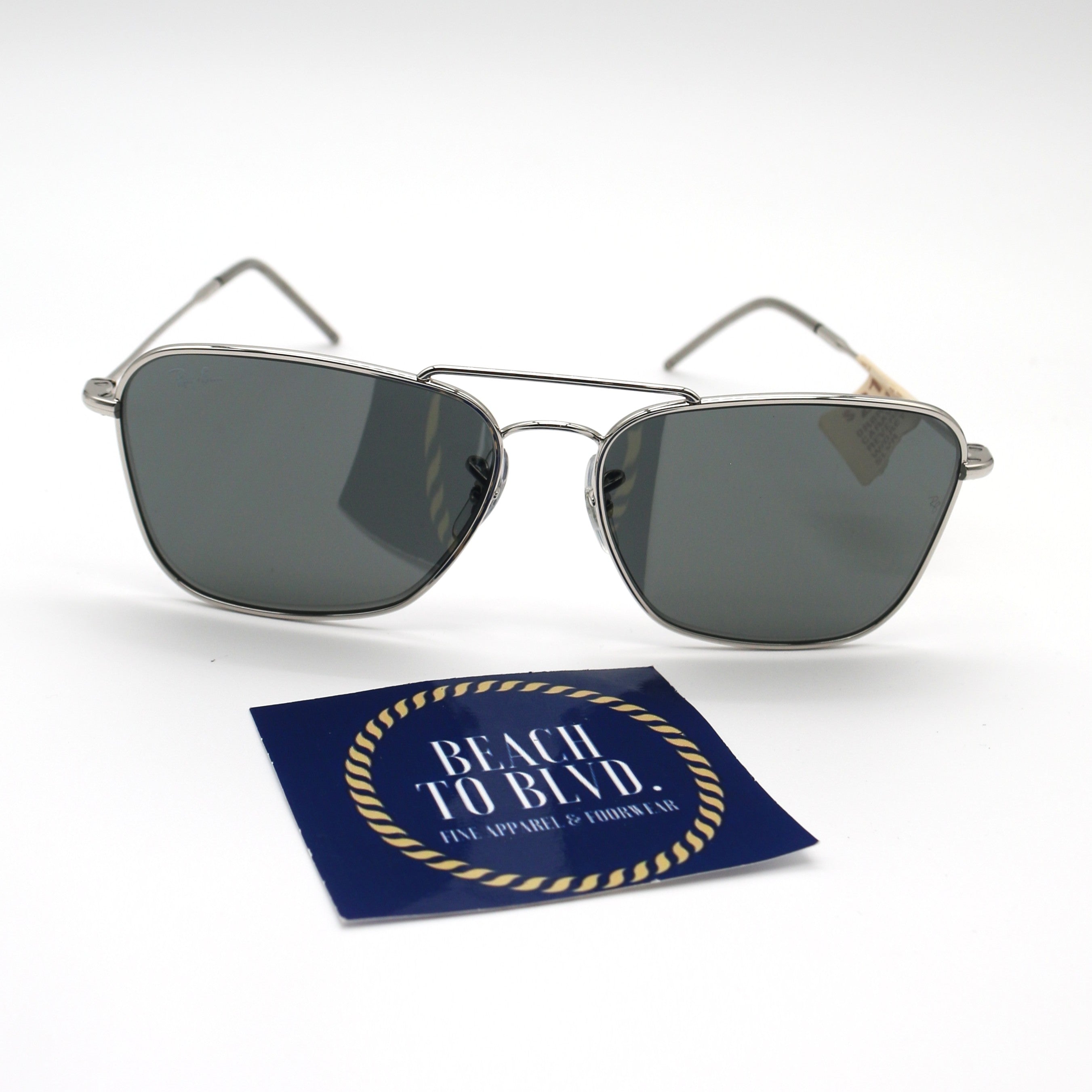 Ray-Ban RBR0102S- Polished Silver / Grey Mirror Silver