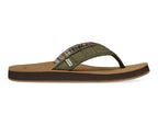 Sanuk Fraid Not St - Men Dark Olive - BeachToBlvd