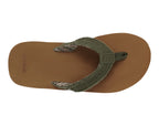 Sanuk Fraid Not St - Men Dark Olive - BeachToBlvd