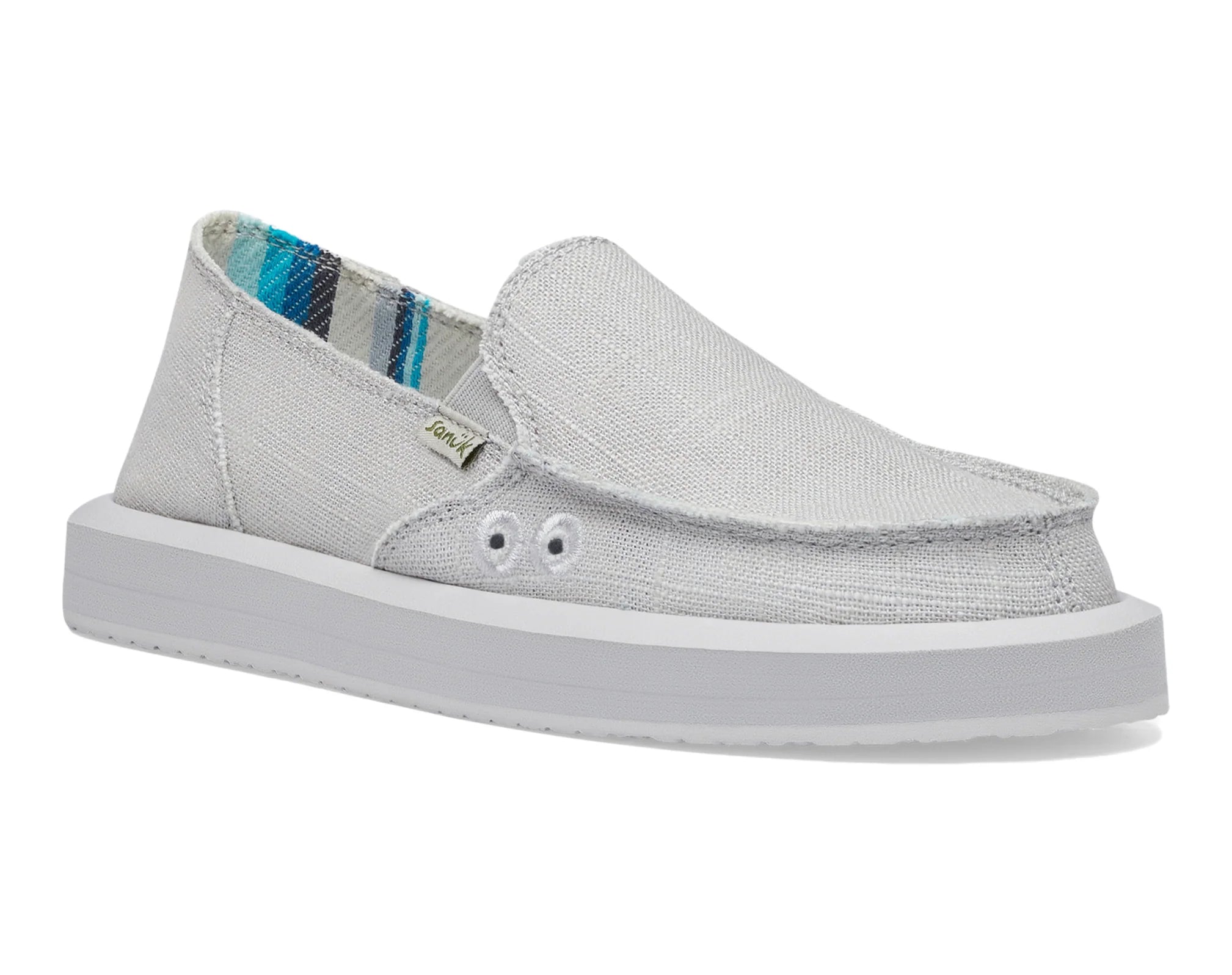 Sanuk Donna St Hemp Grey - Women - BeachToBlvd