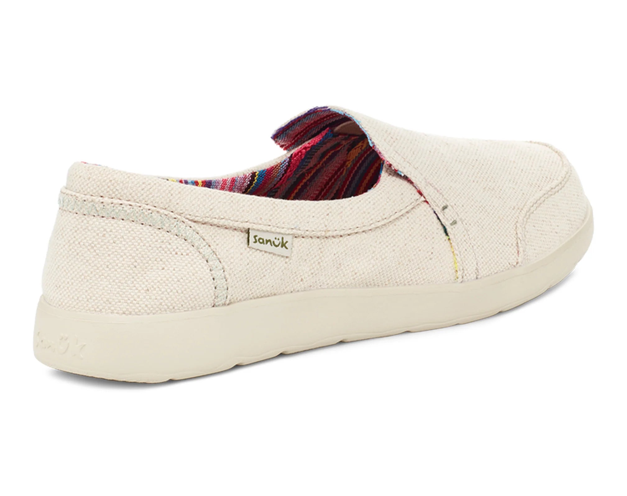 Sanuk Sidewalk Surfer Lite 2 Sl Oatmilk - Women - BeachToBlvd