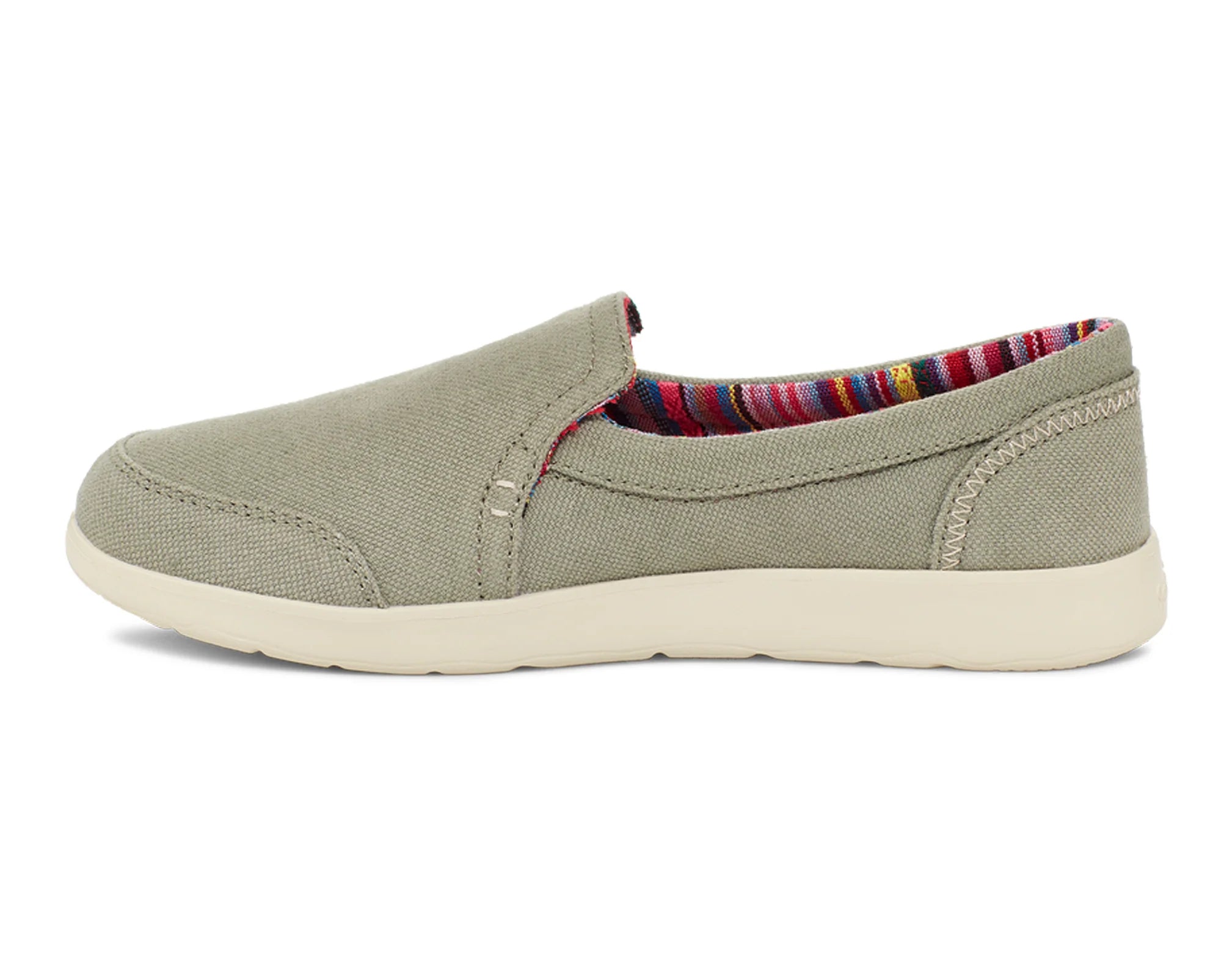Sanuk Sidewalk Surfer Lite 2 Sl Sage - Women - BeachToBlvd