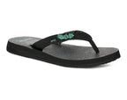 Sanuk Yoga Paradise II - Women -Black Paradise Palm - BeachToBlvd