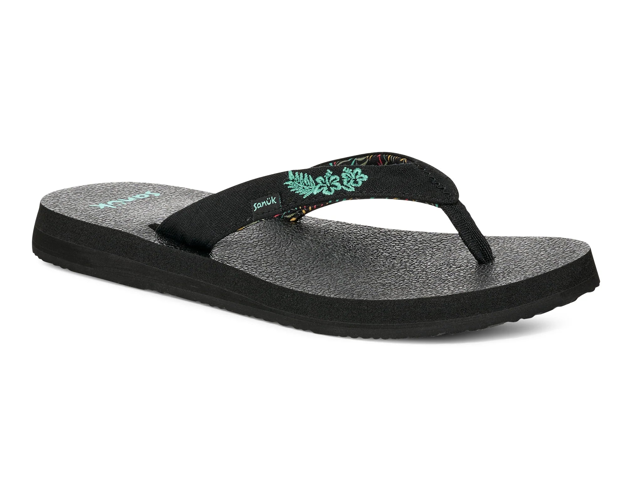 Sanuk Yoga Paradise II - Women -Black Paradise Palm - BeachToBlvd