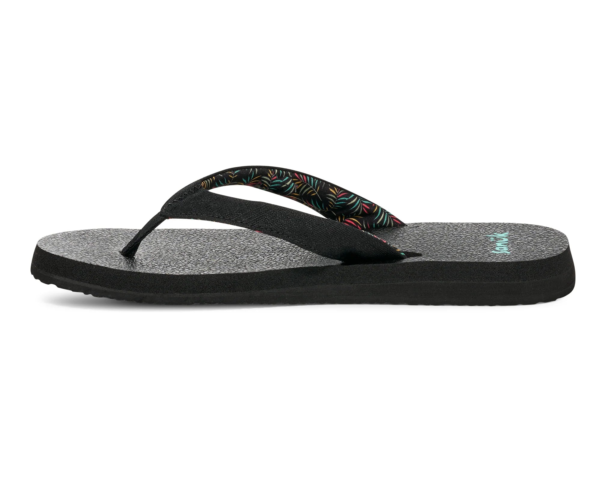 Sanuk Yoga Paradise II - Women -Black Paradise Palm - BeachToBlvd