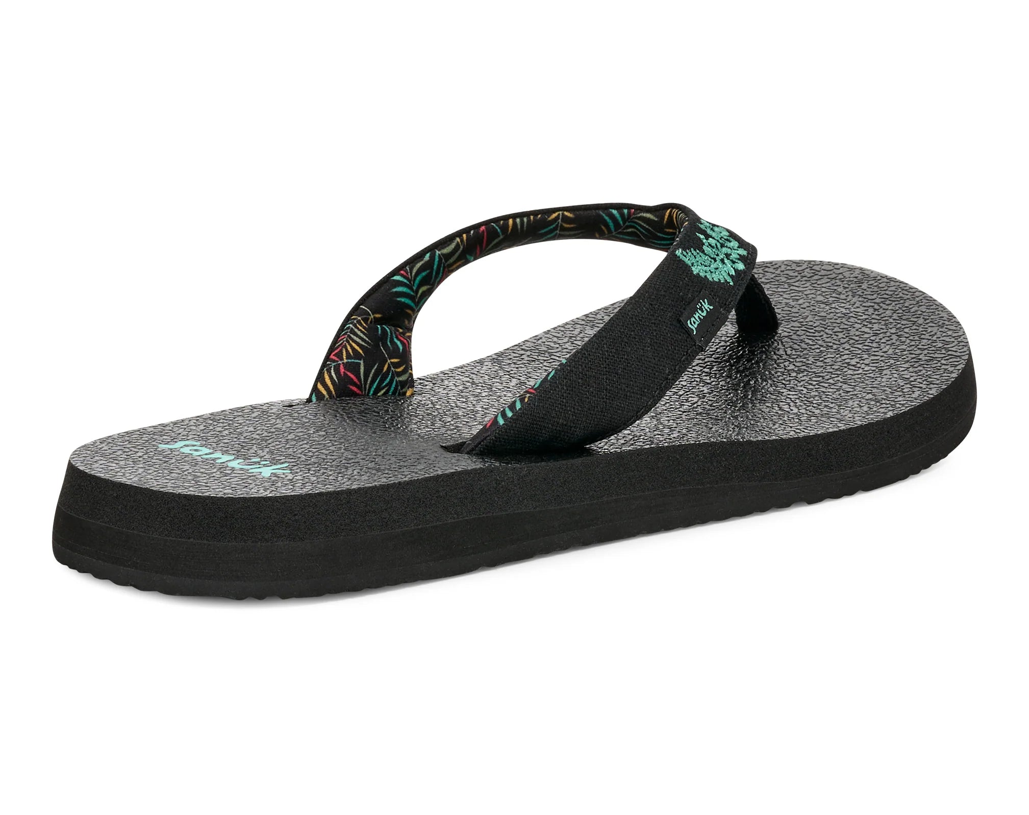 Sanuk Yoga Paradise II - Women -Black Paradise Palm - BeachToBlvd