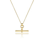 Sahira billie Toggle Necklace Gold