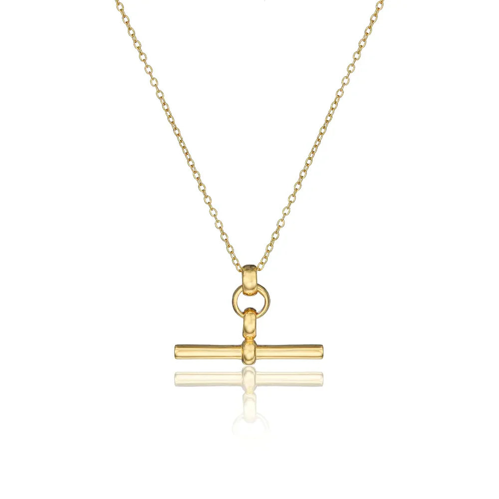 Sahira billie Toggle Necklace Gold