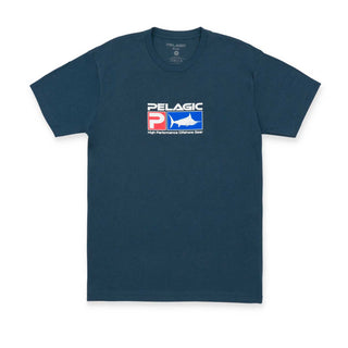 Pelagic Deluxe Logo Short Sleeve Tee - Pelagic Logo - BeachToBlvd