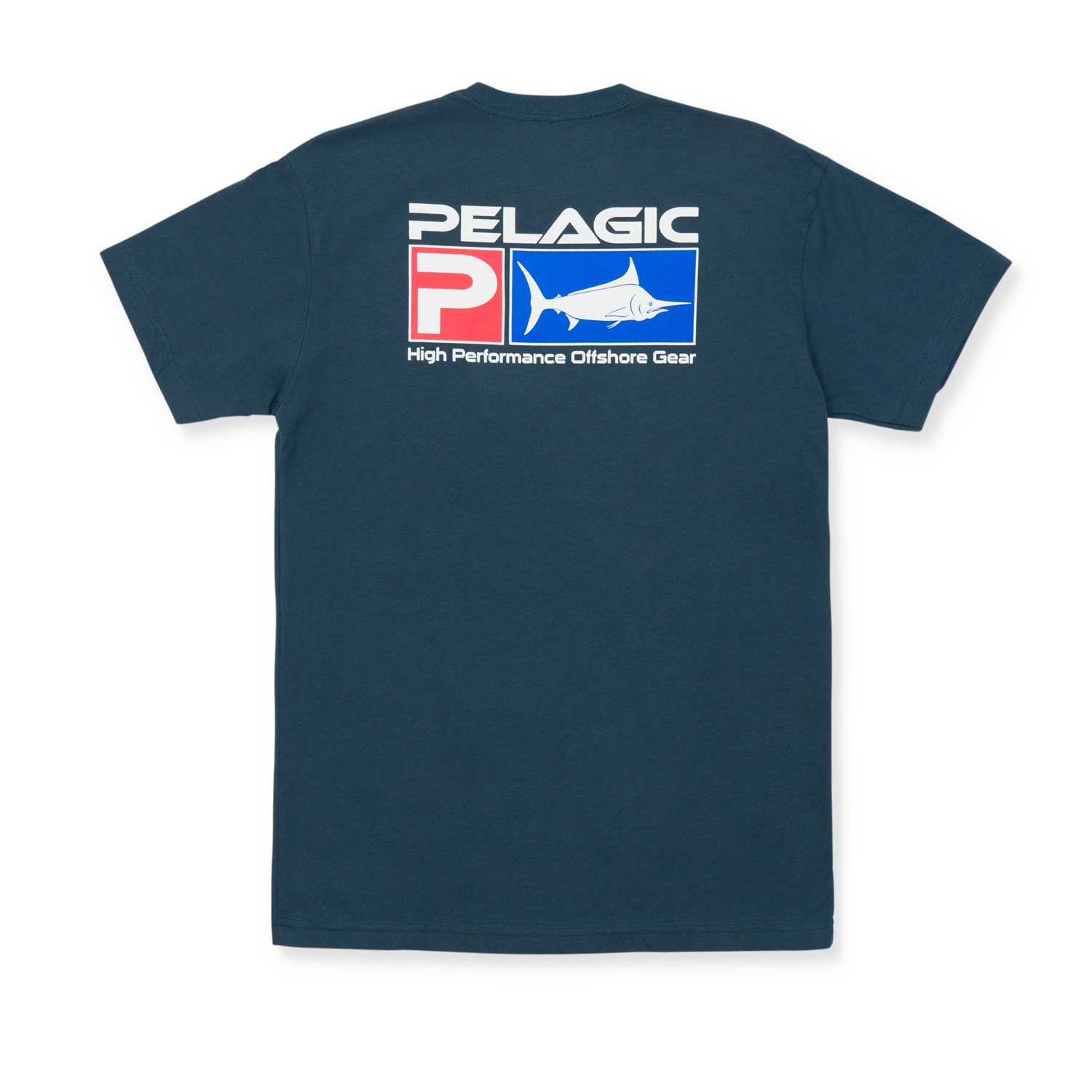 Pelagic Deluxe Logo Short Sleeve Tee - Pelagic Logo - BeachToBlvd