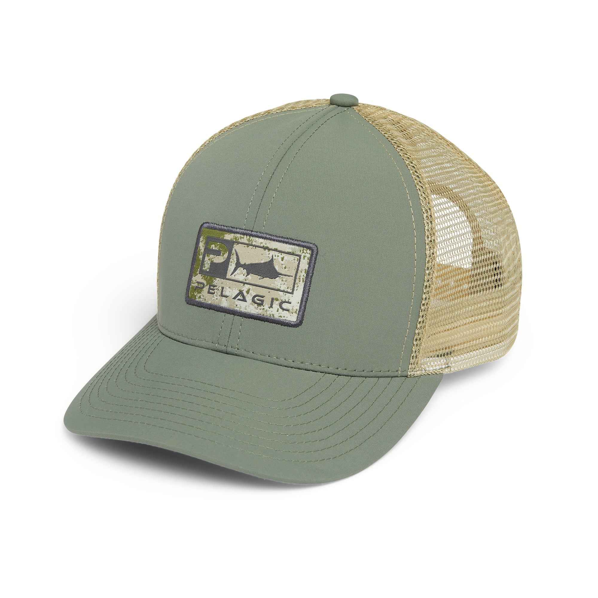 Pelagic Deluxe Gyotaku Trucker Hat