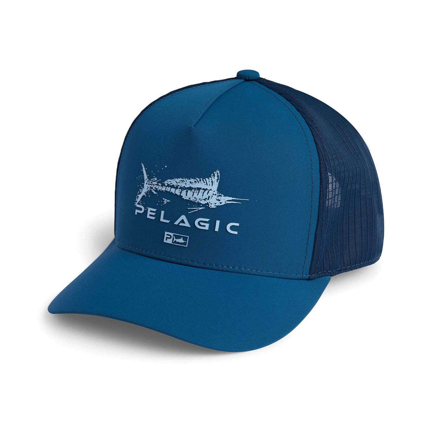 Pelagic Echo Gyotaku Performance Trucker Hat