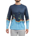 Pelagic Vaportek Sonar Long Sleeve Fishing Shirt - BeachToBlvd