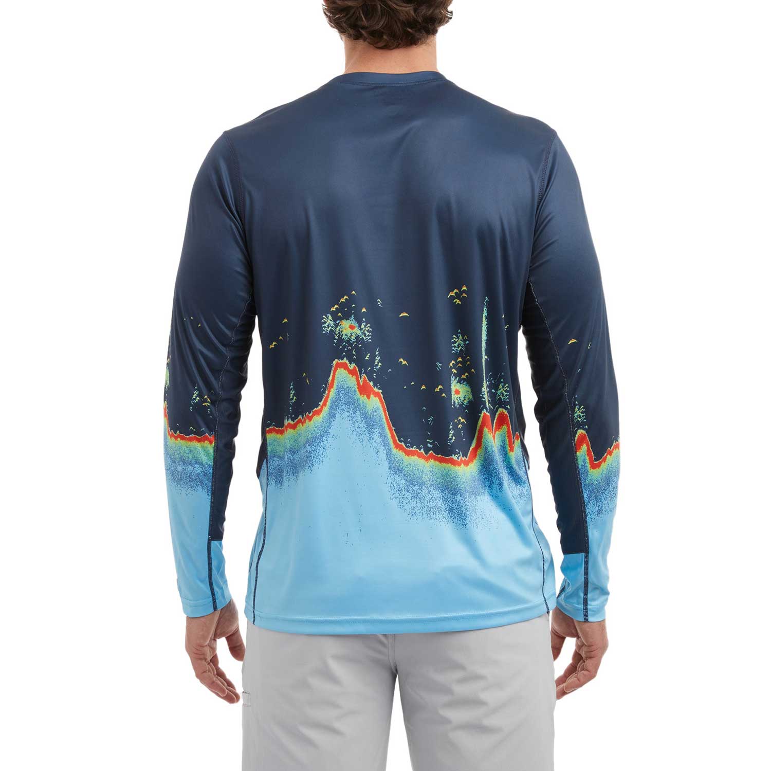 Pelagic Vaportek Sonar Long Sleeve Fishing Shirt - BeachToBlvd