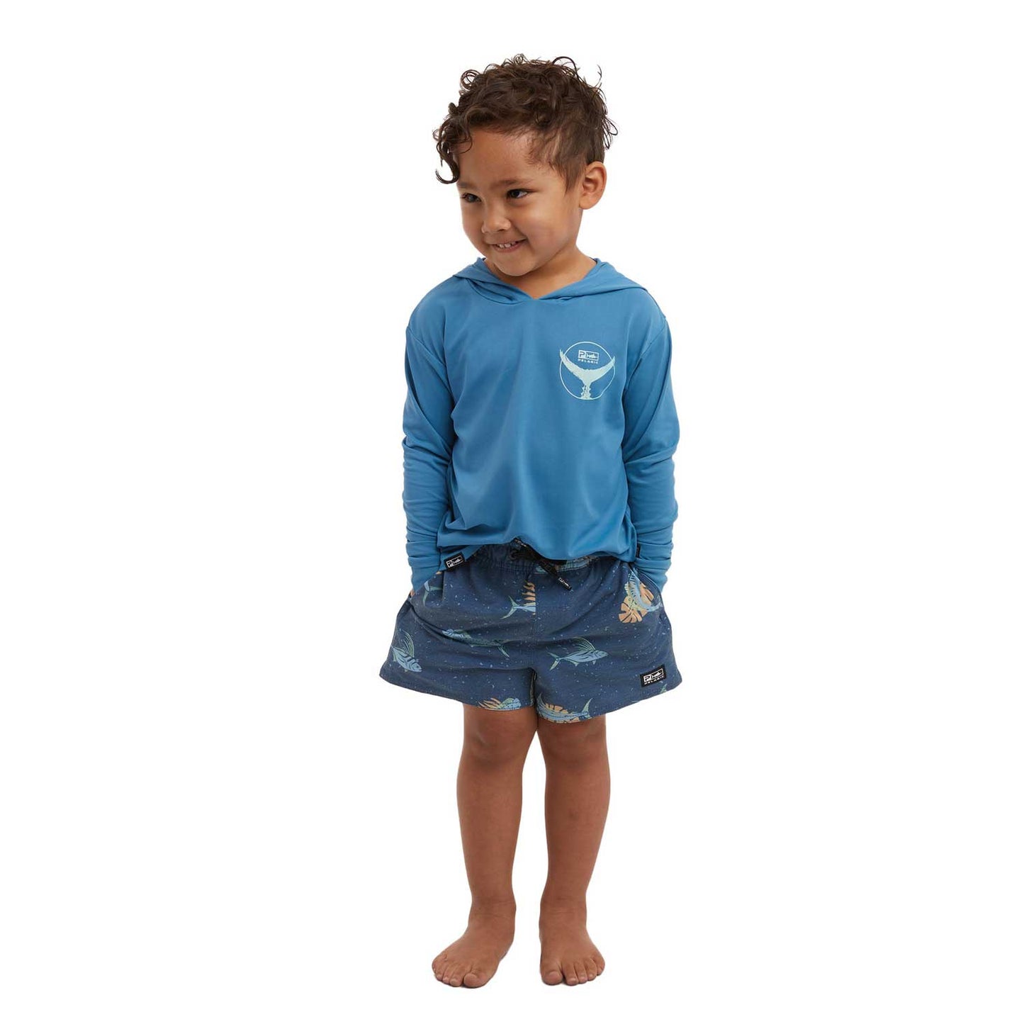 Pelagic Dockside Kid's Elastic Waist Boardshorts