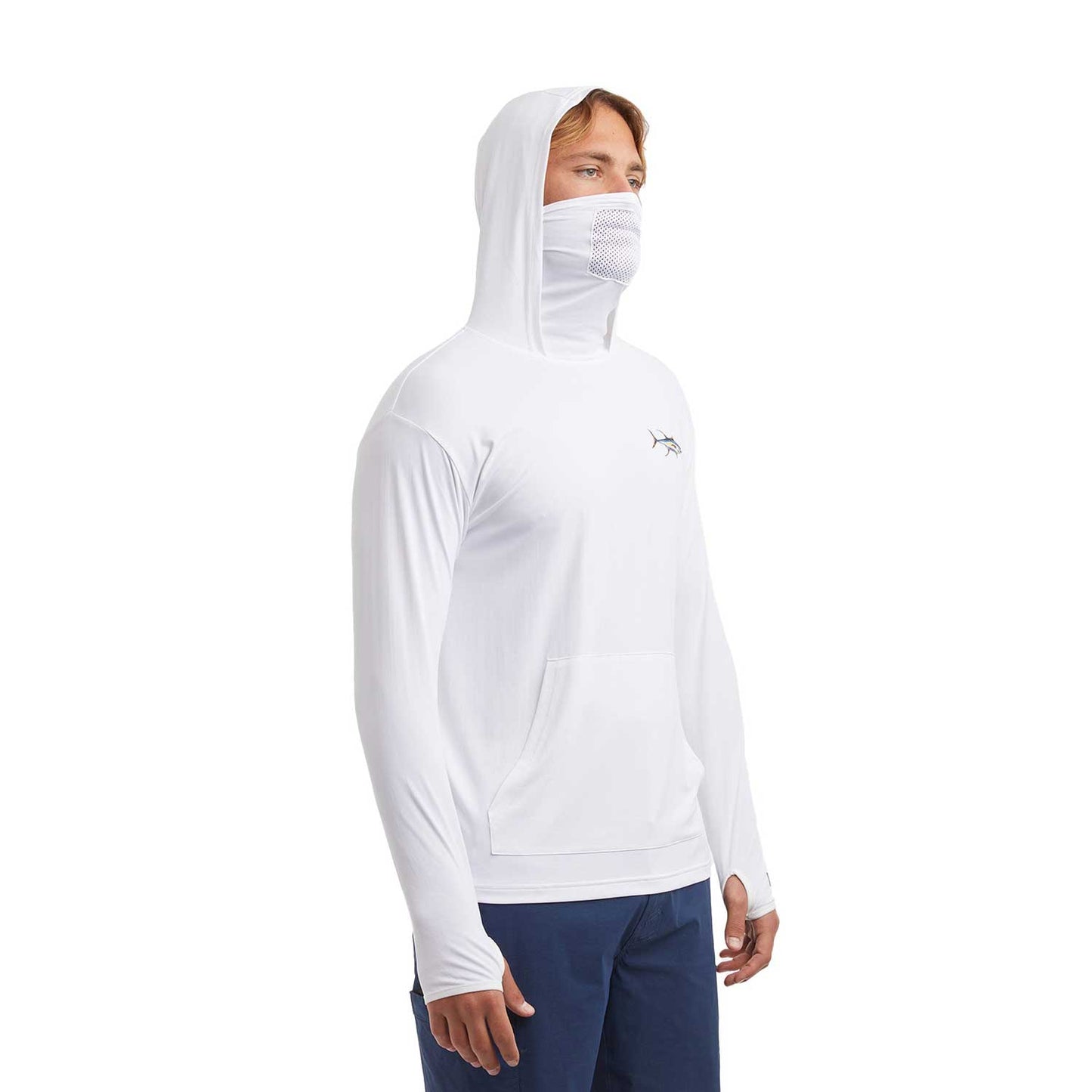 Pelagic Defcon Starboard Hooded Fishing Shirt - Long Sleeve