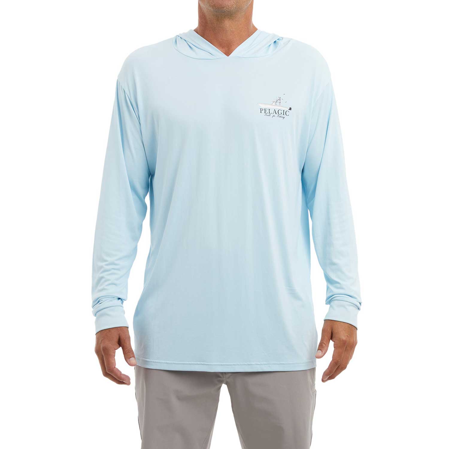 Palagic Aquatek Let's Go Hooded Fishing Shirt - BeachToBlvd