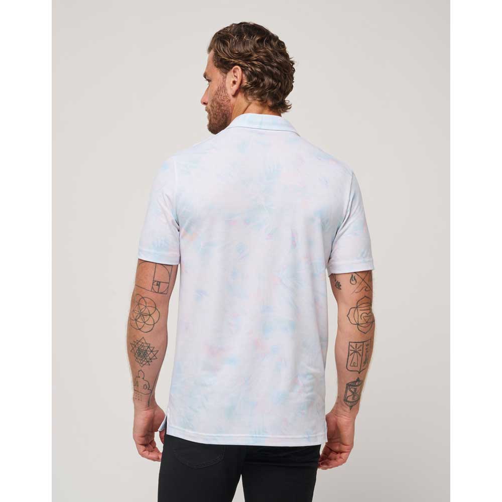Travis Mathew All Tied Up Men's Performance Polo - Tye Dye - BeachToBlvd