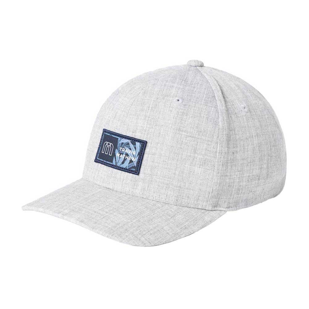 Travis Mathew Hand Over Grey Heather Snapback Hat