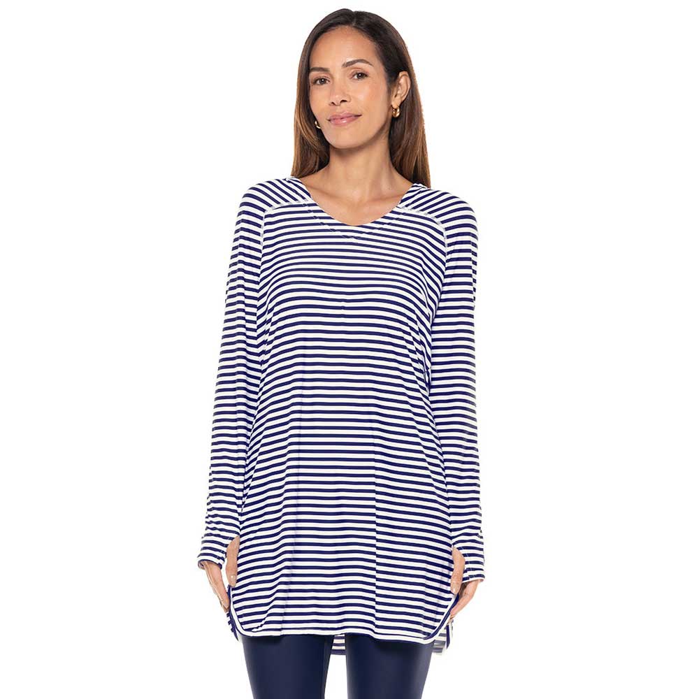 Coolibar Women's Seacoast Swim Cover-Up Dress UPF 50+