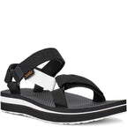 Teva Women's Midform Universal Sandal - Black\Bright White - BeachToBlvd
