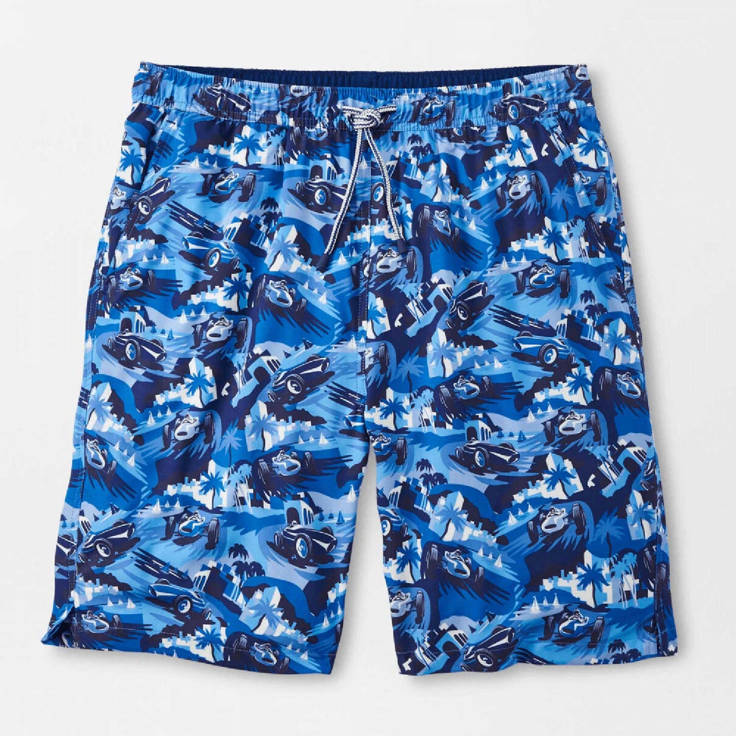 Peter Millar Men's Swim Trunks - Monaco Madness - Atlantic Blue